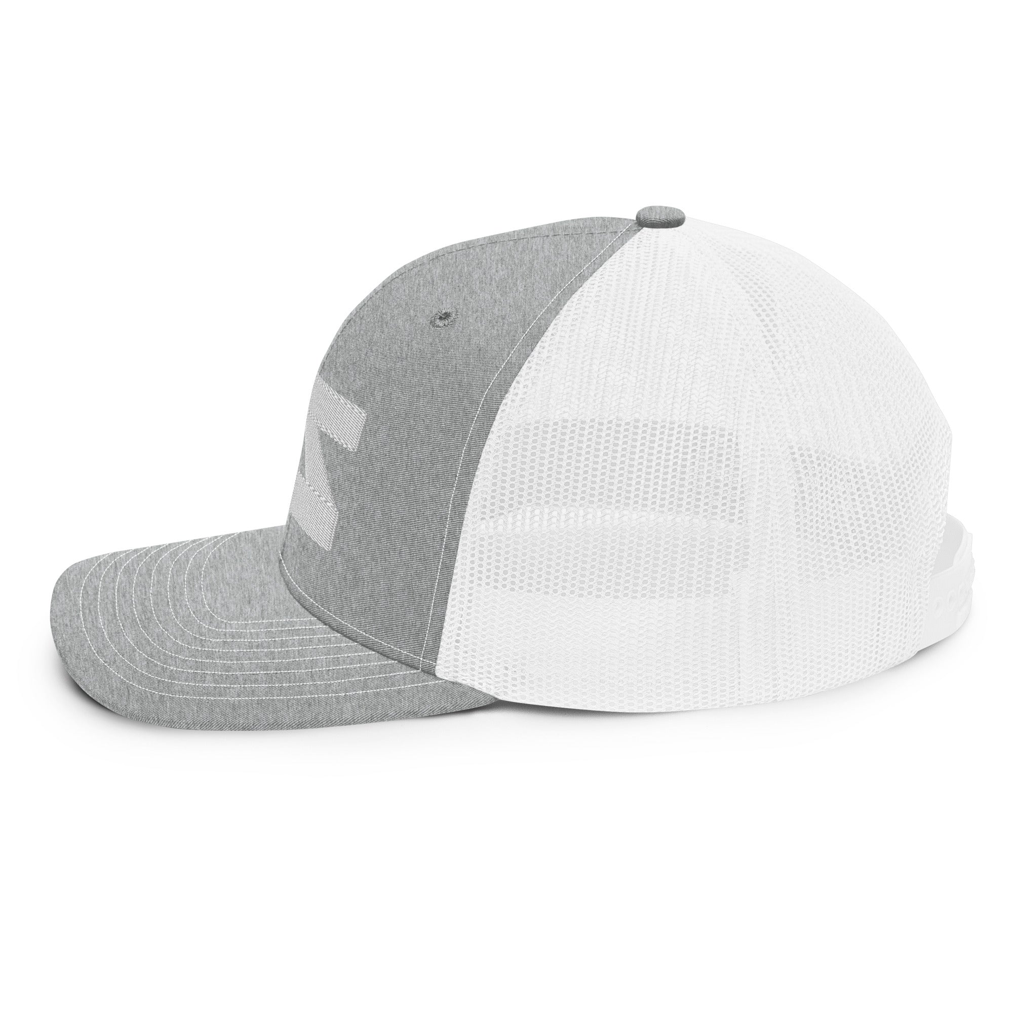 Gray Grid Cap